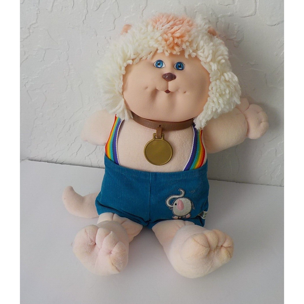 1983 VTG Cabbage Patch Kids Koosa Lion Original Appalachian Art Fabric Doll